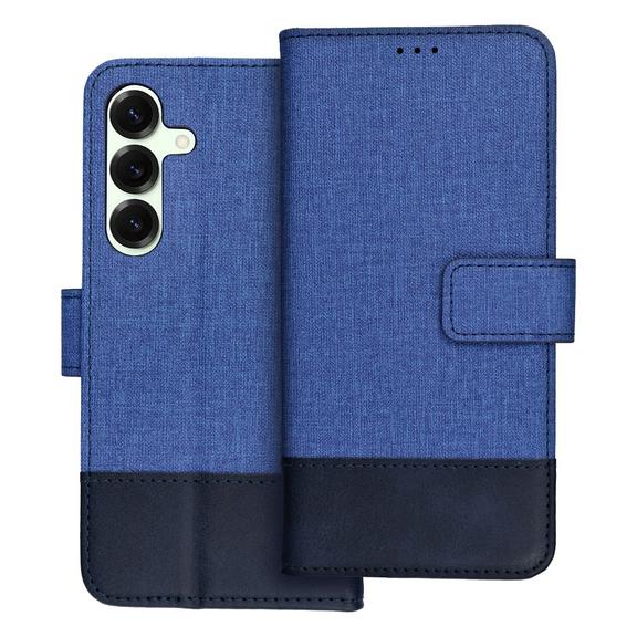 Etui z klapką na Samsung S25 Gomma Book niebieskie