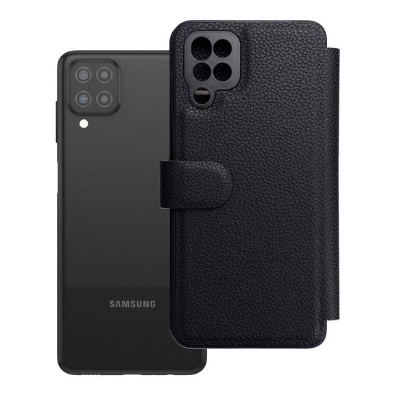 Etui z klapką na Samsung A12 / M12 Max Protect RFID czarne