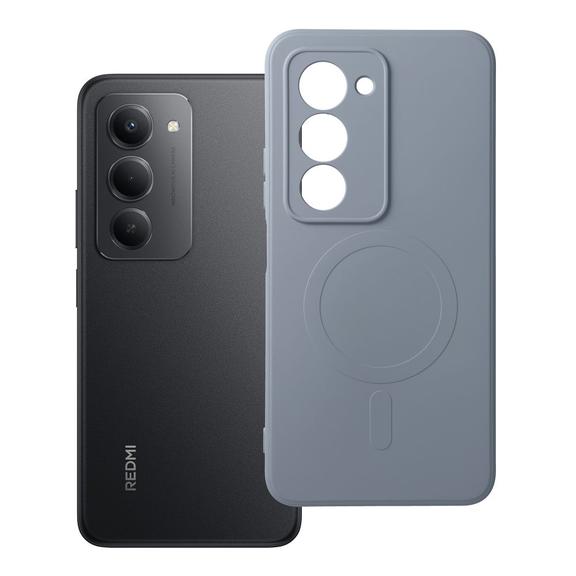Futerał do Xiaomi Redmi 15 4G / 5G (171,1mm) Silicone Mag Cover zgodny z MagSafe jasnoniebieski