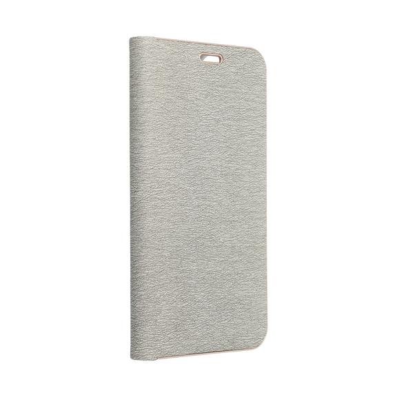 Etui z klapką na Samsung A22 5G Luna Book Gold srebrne