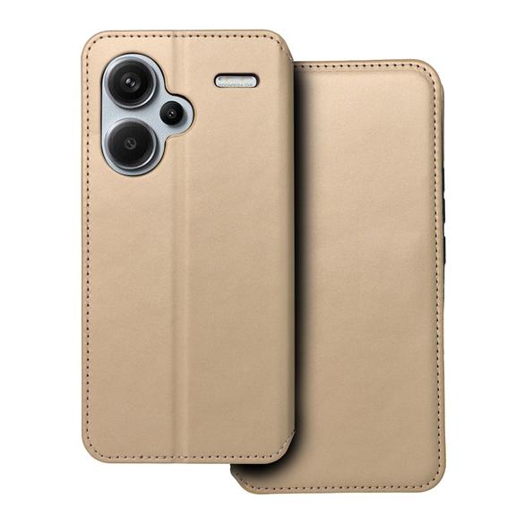 Etui z klapką na Xiaomi Redmi NOTE 13 PRO PLUS 5G Dual Pocket Book złote