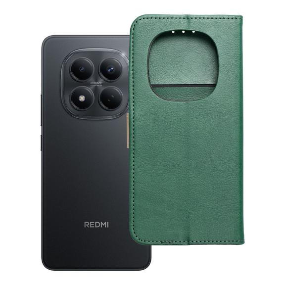 Etui z klapką na Xiaomi Redmi NOTE 15 5G Split Book zielono-złote