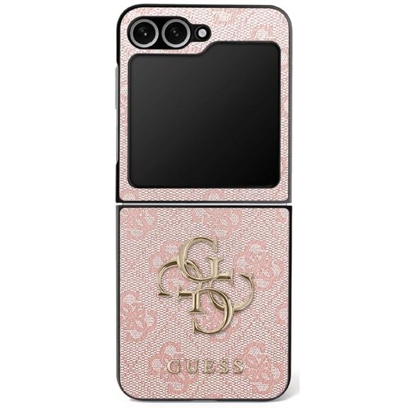 GUESS futerał do SAMSUNG Z FLIP7 GUHCZF74GMGPI (PU Leather 4G Metal Logo) różowy