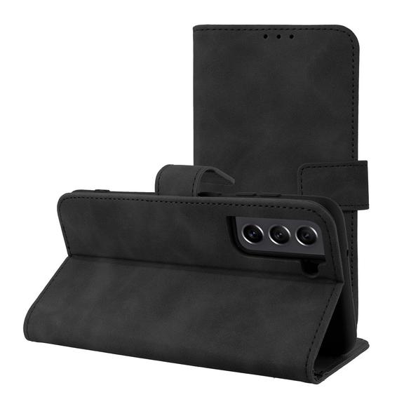 Etui z klapką na Samsung S21 FE Tender Book czarne