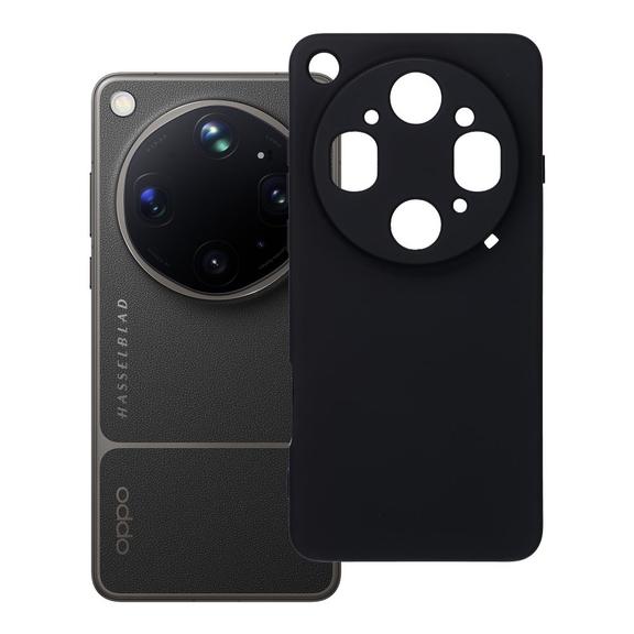 Etui na Oppo Find X9 ULTRA Silicone czarne