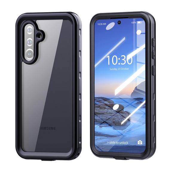 Futerał do Samsung A36 / A37 Shellbox wodoodporny czarny