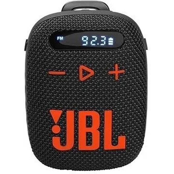 Głośnik bezprzewodowy JBL Wind 3 z uchwytem na kierownicę czarno-pomarańczowy