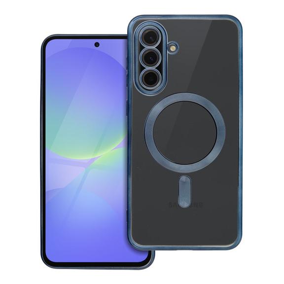 Futerał do Samsung A36 Electro Mag Cover zgodny z MagSafe tytanowy niebieski