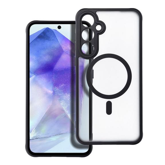 Futerał do Samsung A55 Full Matte Mag Cover zgodny z MagSafe czarny