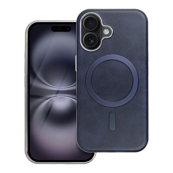 Futerał do iPhone 16 PRO Gentleman Mag Cover zgodny z MagSafe granatowy