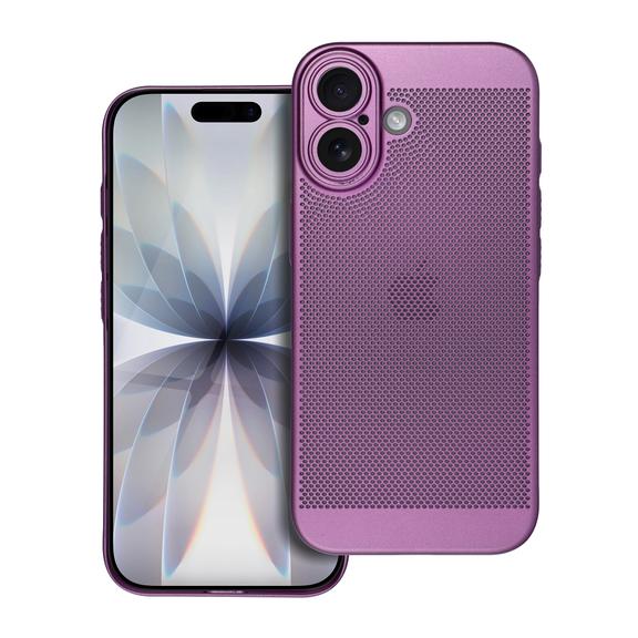 Etui na iPhone 17 Breezy fioletowe
