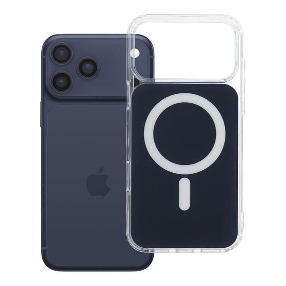 Etui na iPhone 18 Pro Max / 17 Pro Max Clear Fusion Mag Cover zgodne z MagSafe granatowe