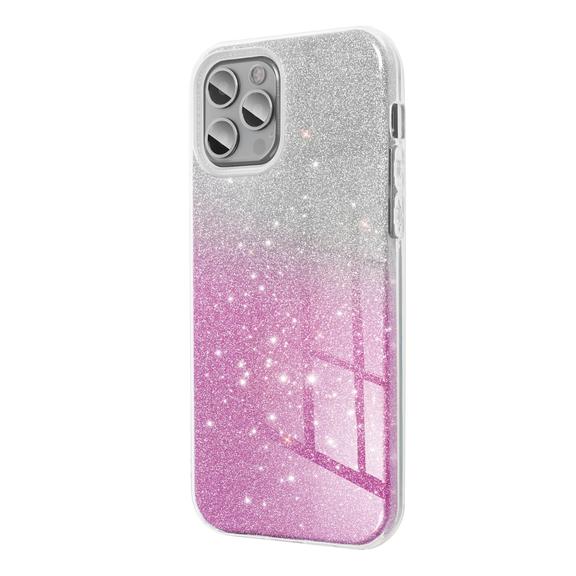 Futerał do Samsung A37 5G Shining transparentny różowy