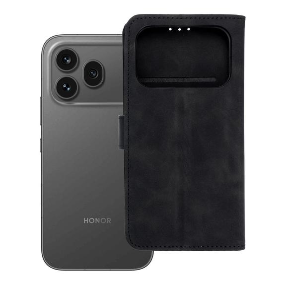 Etui z klapką na Honor 600 PRO Tender Book czarne