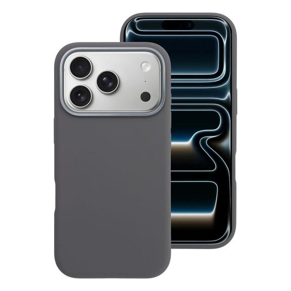 Etui na iPhone 17 Pro / 18 Pro Forcell F-Protect Frame Premium zgodne z MagSafe szare 0INT