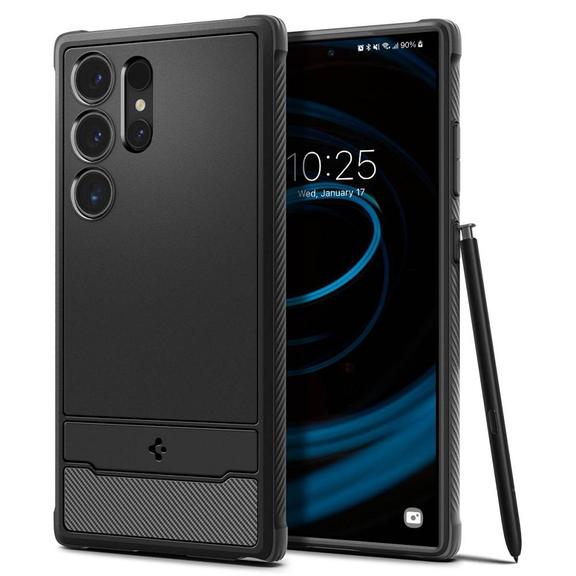 SPIGEN futerał RUGGED ARMOR do SAMSUNG S24 Ultra matte black