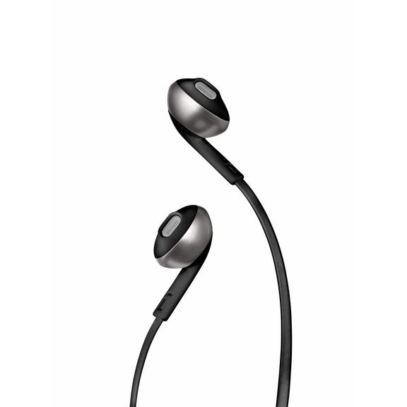 Słuchawki przewodowe douszne Jack 3,5 mm JBL T205 czarne