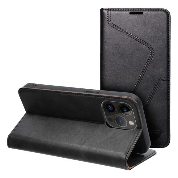 Pokrowiec na iPhone 14 PRO MAX Forcell F-Protect RFID Blocker Book czarny