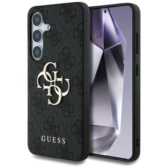 GUESS futerał do SAMSUNG S25 Plus GUHCS25M4GMGGR (4G PU Big Logo) czarny