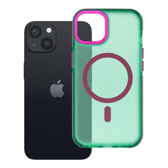 Etui na iPhone 13 / 14 Forcell F-Protect Vivid Premium zgodne z MagSafe zielone 0INT