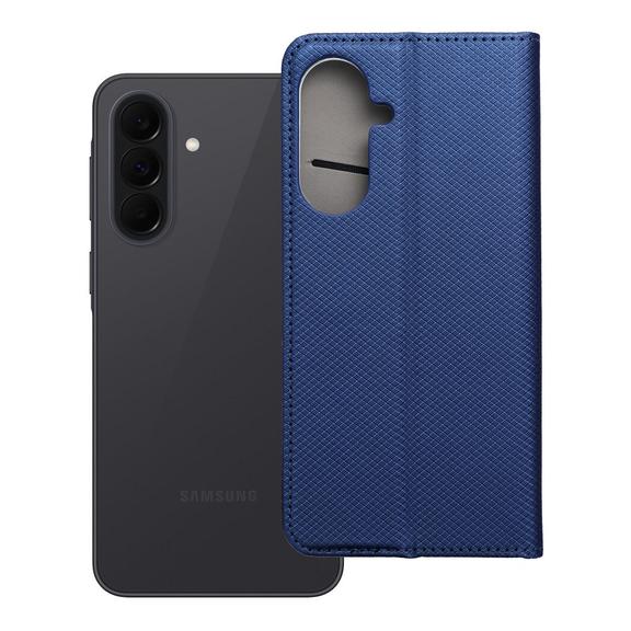 Etui z klapką na Samsung A57 5G Smart Case Book granatowe