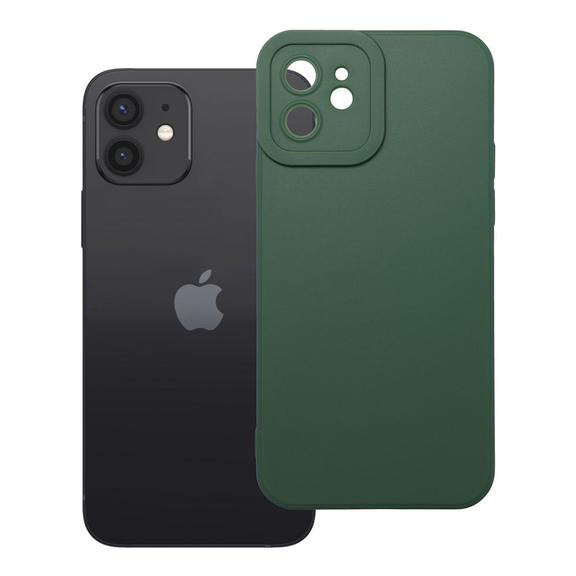 Etui na iPhone 12 Matt 2.0 ciemnozielone