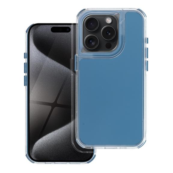 Etui na iPhone 18 Pro Max / 17 Pro Max Matrix niebieskie