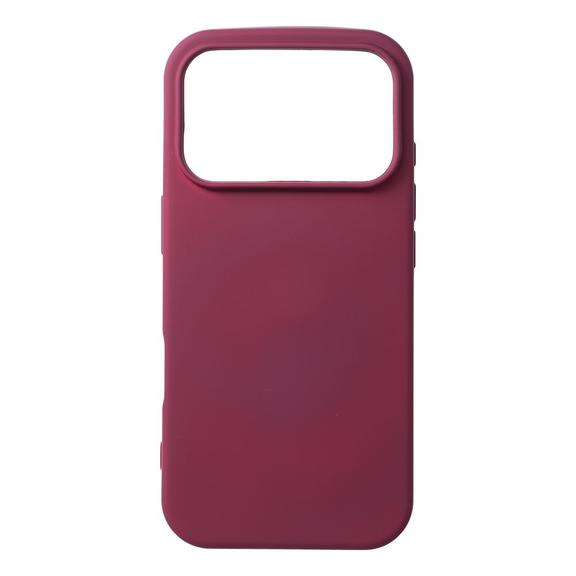 Etui na iPhone 17 Pro / 18 Pro Silicone dark cherry