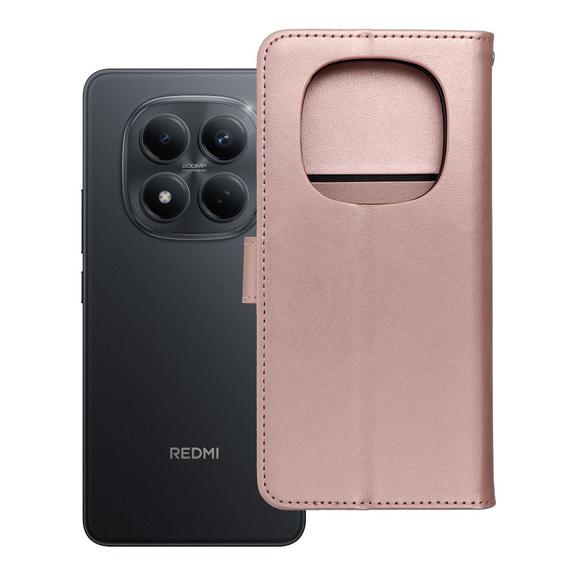 Etui z klapką na Xiaomi Redmi NOTE 14 PRO 4G Mezzo Book łapacz snów złoto-różowe