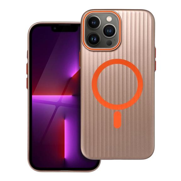Futerał do iPhone 13 PRO MAX Simply zgodny z MagSafe tytanowy pustynny