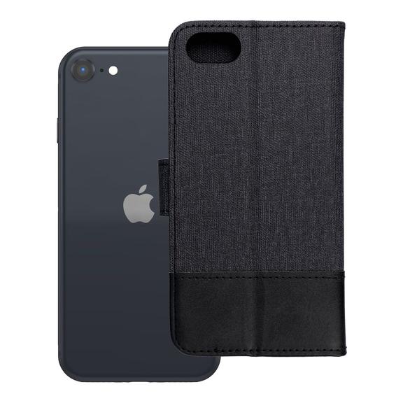 Etui z klapką na iPhone 7 / 8 / SE 2020 / SE 2022 Gomma Book czarne