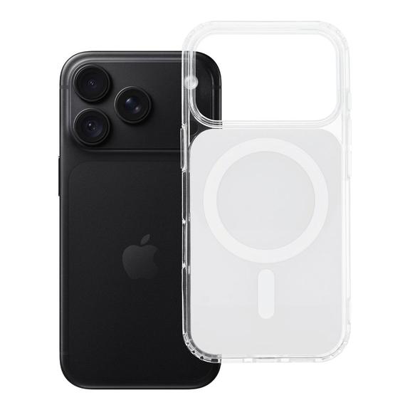 Etui na iPhone 18 Pro / 17 Pro Clear Fusion Mag Cover zgodne z MagSafe białe