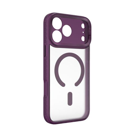 Etui X-ONE Dropguard 2S kompatybilny z MagSafe do iPhone 18 Pro Max / 17 Pro Max burgundowe 0INT