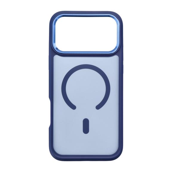 Etui na iPhone 18 Pro Max / 17 Pro Max Forcell F-Protect Smoke Hybrid Premium zgodne z MagSafe granatowe 0INT