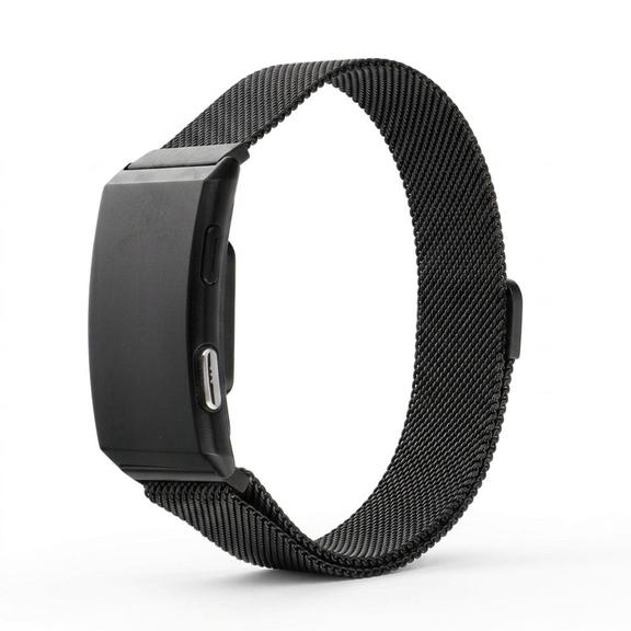 Inteligentny smart band z IP68, EKG, HR, HRV, BP, SPO2, Sleep & Strees monitor TITMO Loop I-110 czarny 0INT