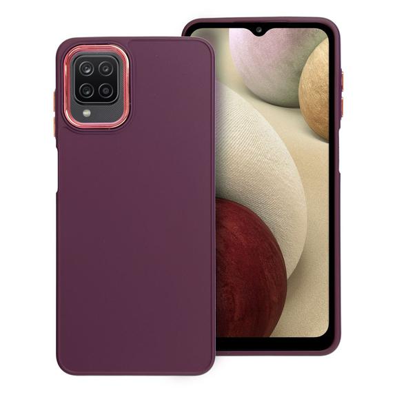Futerał do Samsung A12 / M12 Frame fioletowy