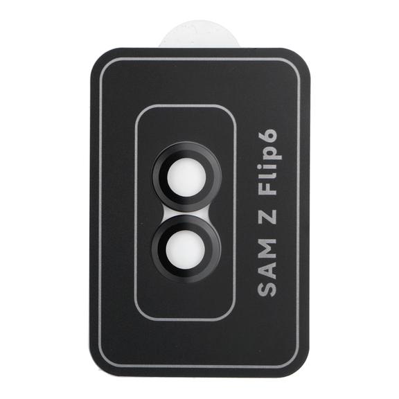 Osłona aparatu PROTECTOR 9H + aplikator do SAMSUNG FLIP 6 czarna