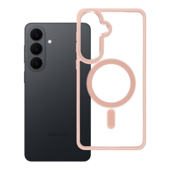 Etui na Samsung S26 PLUS Color Edge Mag Cover zgodne z MagSafe różowe