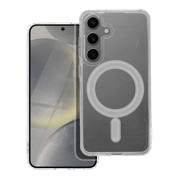 Futerał do Samsung S24 Clear Mag Cover (STR) zgodny z MagSafe transparentny