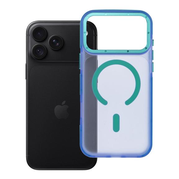 Etui na iPhone 18 Pro Max / 17 Pro Max Forcell F-Protect Vivid Premium zgodne z MagSafe niebieskie 0INT