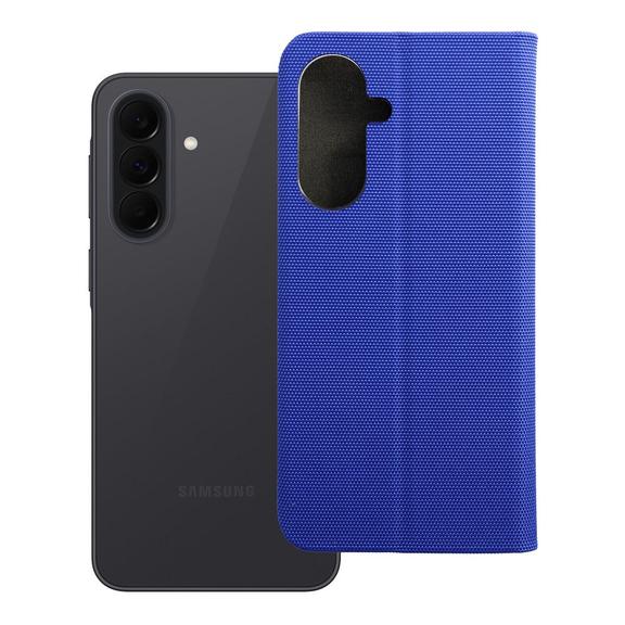 Etui z klapką na Samsung A37 5G Sensitive Book niebieskie