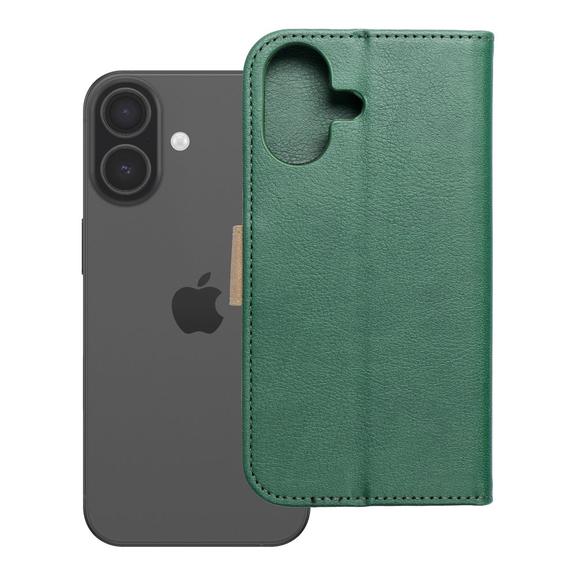 Etui z klapką na iPhone 17 / 18 Split Book zielono-złote