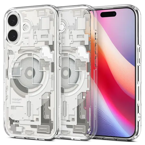 SPIGEN futerał ULTRA HYBRID MAG kompatybilny z MagSafe do IPHONE 17 zero one natural titanium