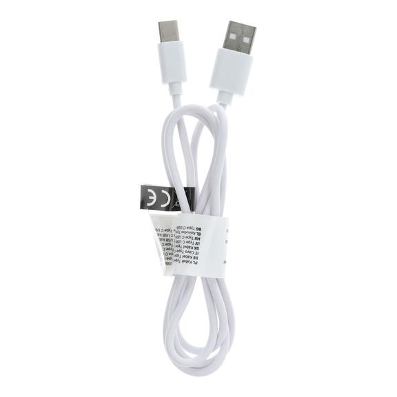 Kabel USB A do Typ C 2.0 C366 (długa koncówka 8mm) 1 m biały