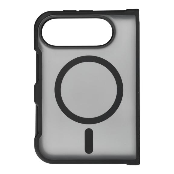 Etui na iPhone Duo Forcell F-Protect 4sD-i Smoke Hybrid Premium zgodne z MagSafe czarne 0INT