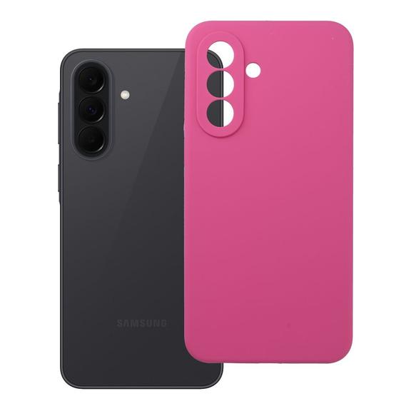 Etui na Samsung A37 5G Silicone 2mm (camera protection) różowe
