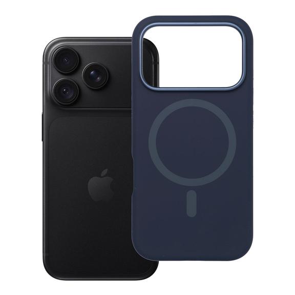 Etui na iPhone 18 Pro / 17 Pro Forcell F-Protect Elan Premium zgodne z MagSafe granatowe 0INT