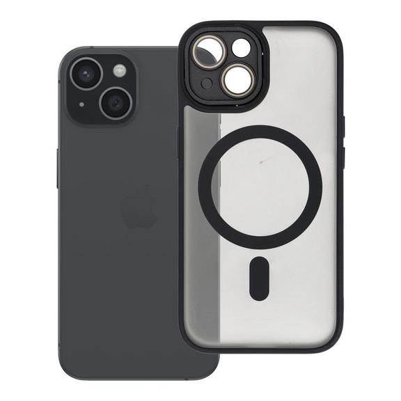 Etui na iPhone 15 Variete Mag Cover zgodne z MagSafe czarne