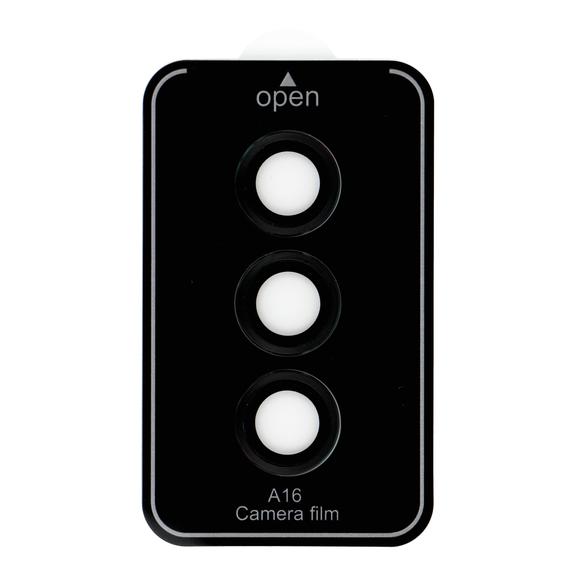 Osłona aparatu PROTECTOR 9H + aplikator do SAMSUNG A16 czarna