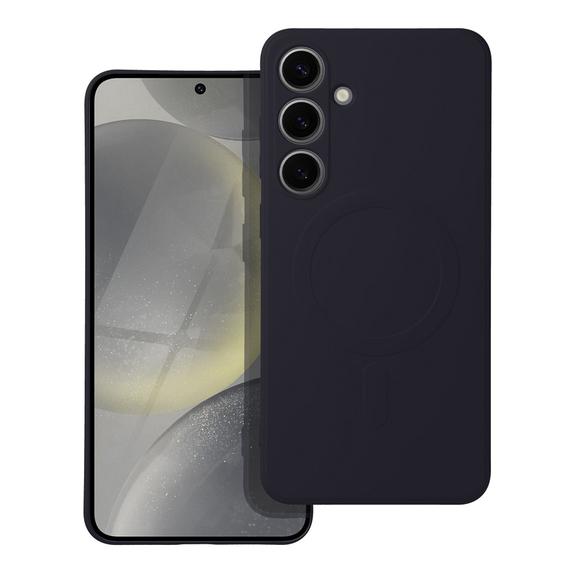Futerał SILICONE MAG COVER kompatybilny z MagSafe do SAMSUNG A07 czarny